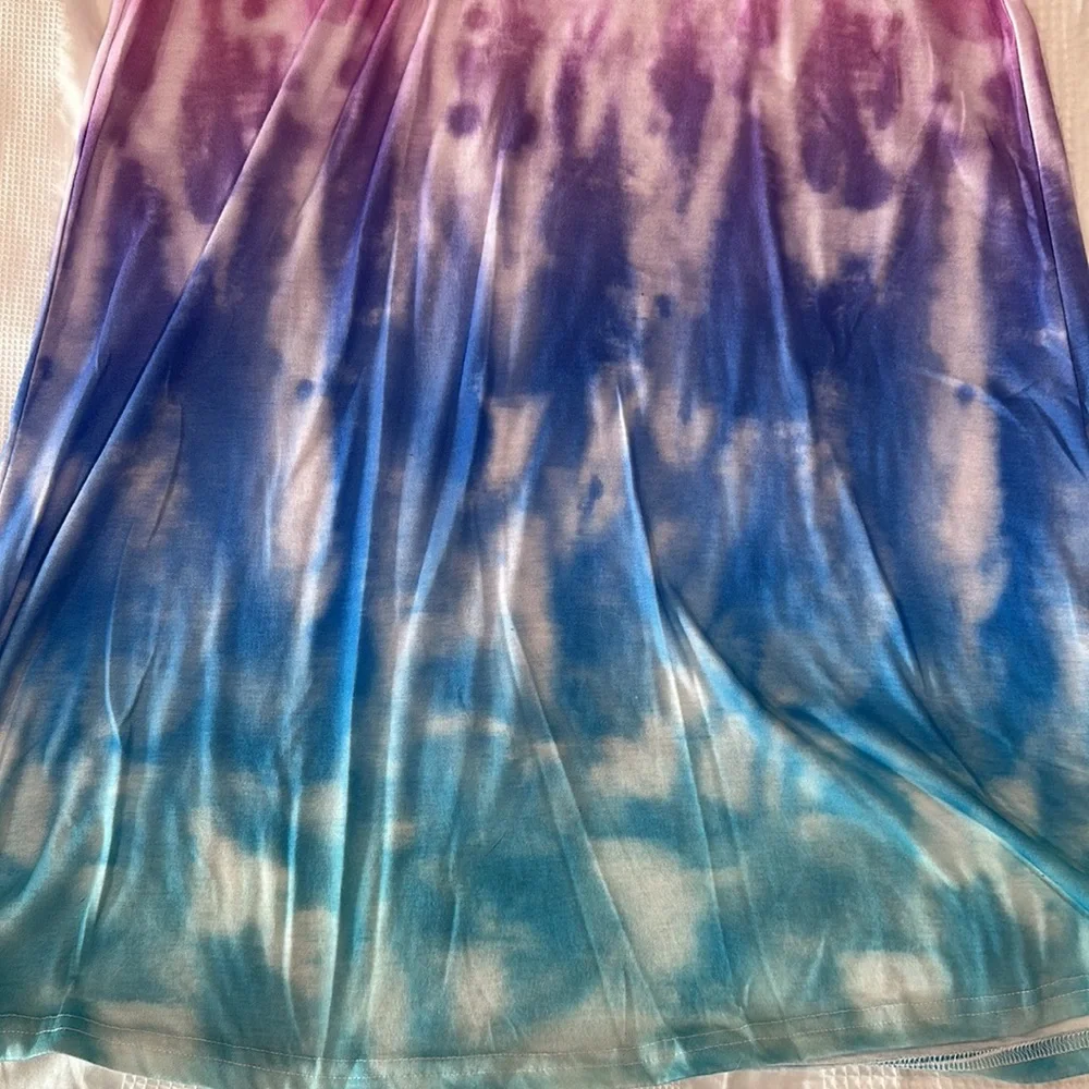 Tie dye dress